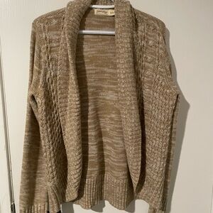 Faded Glory Women's Tan Cardigan Sweater